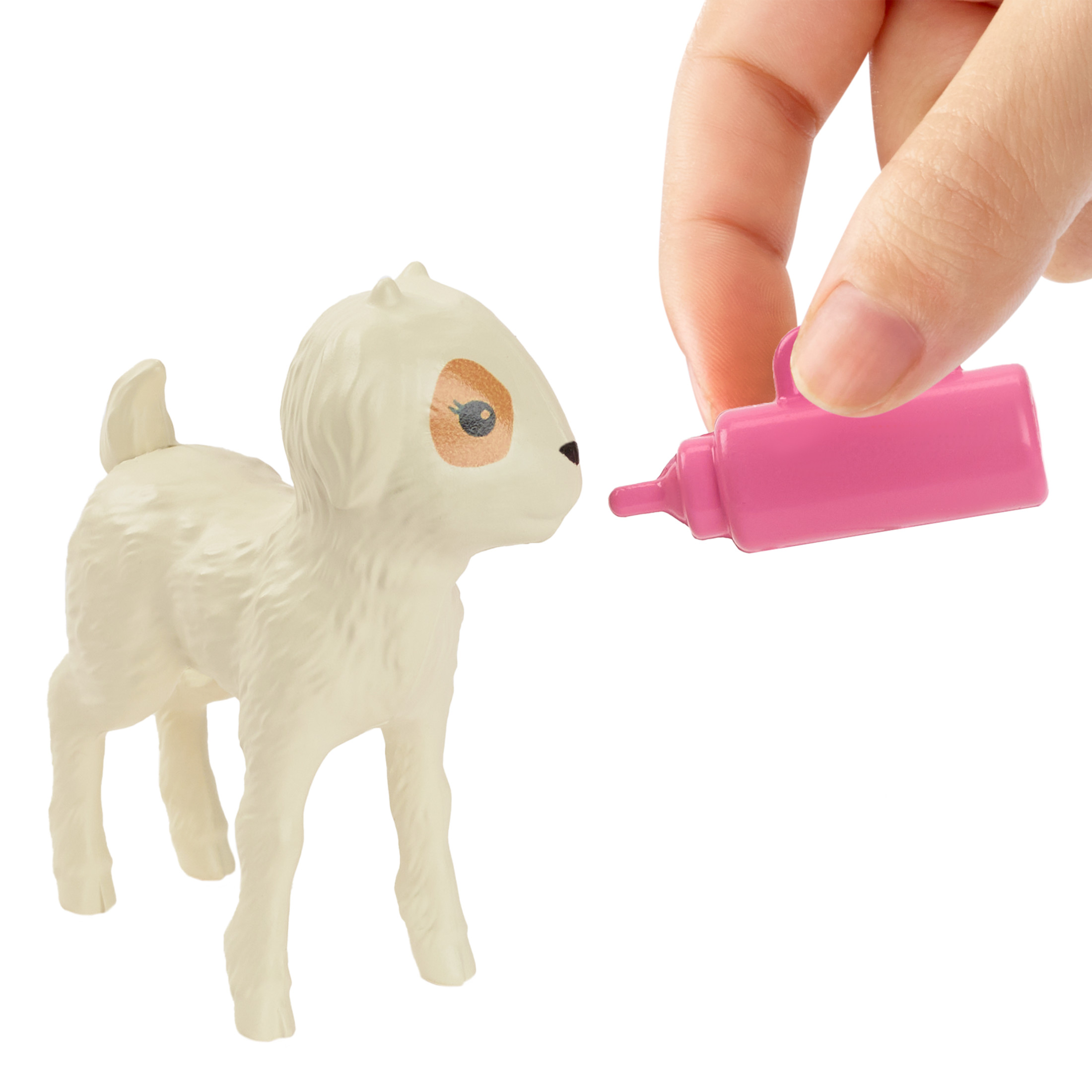 Barbie Farm Playset – 10-Piece Set with 5 Farm Animals & Feeding Accessories for Kids Ages 3+ - Image 2