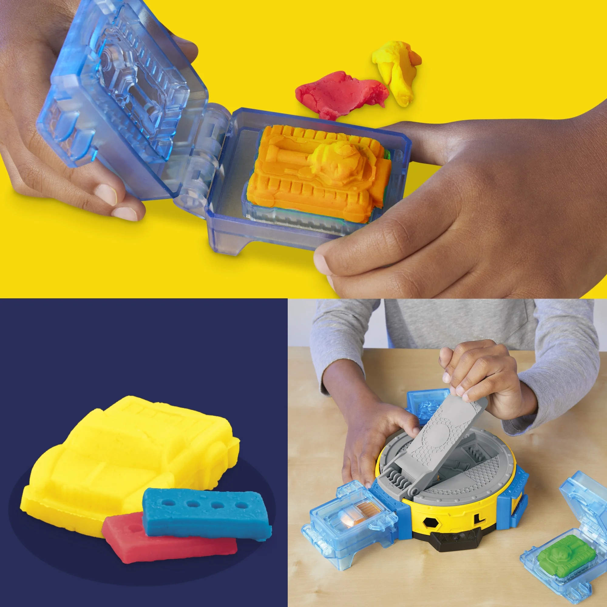 Play-Doh Marvel Hulk Smash & Squish Playset – Hulk Action Figure & Accessories, Perfect Christmas Gift for Kids Ages 4+ - Image 3