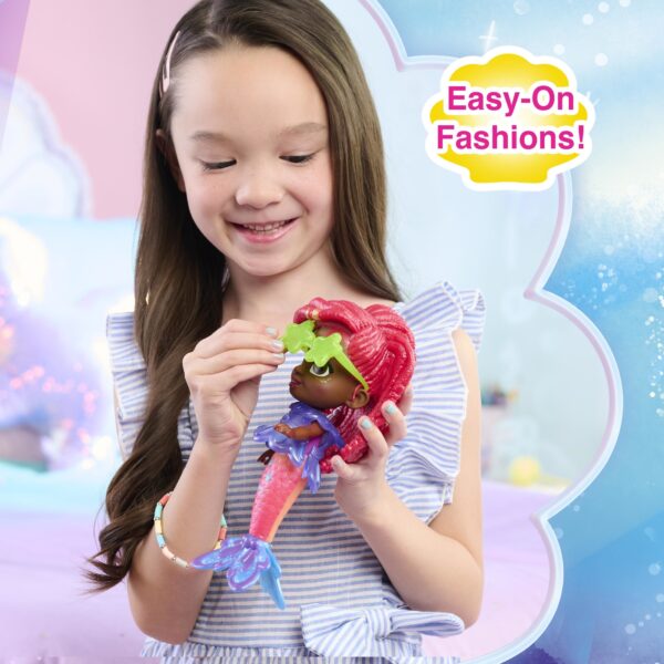 Disney Junior Ariel Pop Tails Deluxe Sea-Beat Set – 7-Inch Figure with Fashions & Accessories, 27-Piece Mermaid Toy - Image 3